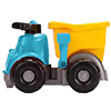 Kids’ Dump Truck (Happy Car) - Light Blue